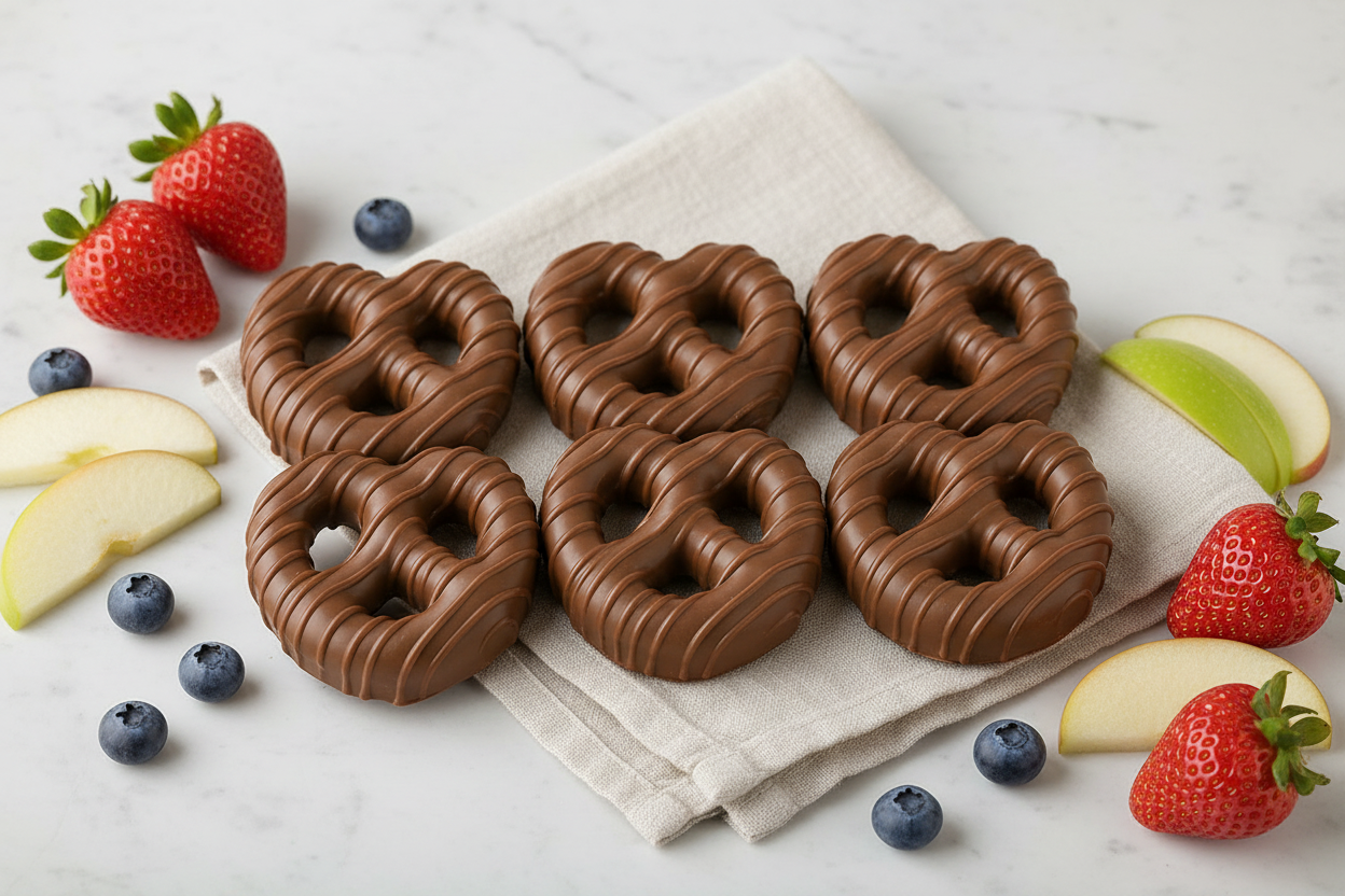 Classic Milk Chocolate Pretzel Snack Board
